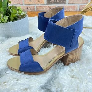 SOREL Nadia Leather Heeled Sandals size 10.5 NWOT